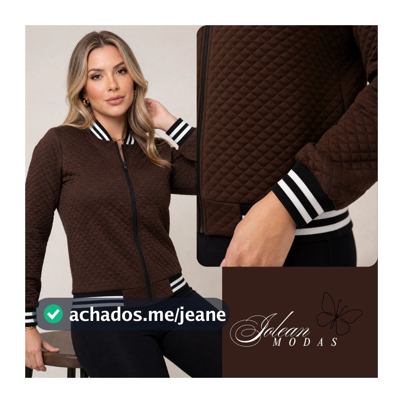 Blusa Abrigo de Frio Jaqueta Jaquetinha BOMBER Casaco Feminina  P  ao GG Matelassê