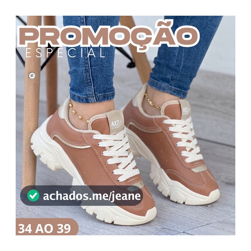 Tênis Feminino Sneaker Plataforma Moda Urbana Confortável Para Mulheres Fashion