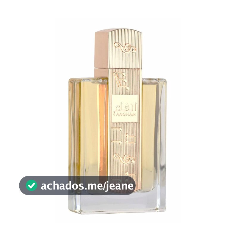 Angham by Lattafa – Uma Sinfonia Olfativa Perfume Arabe Feminino Original Eau de parfum 100ml