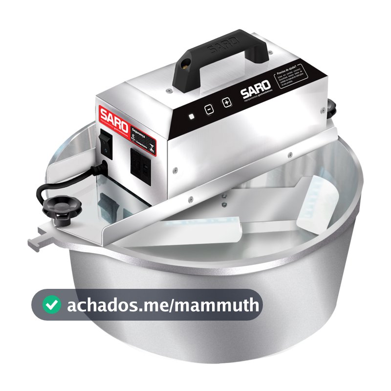 Panela Misturadeira Automática 10L Brigadeiro Doces e Massas Saro Bivolt