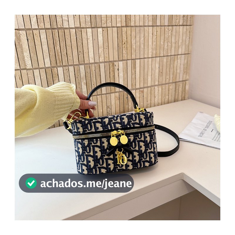 MINISO bolsa de ombro de alta qualidade, popular e de grande capacidade, bolsa de mão pequena em estilo único, bolsa