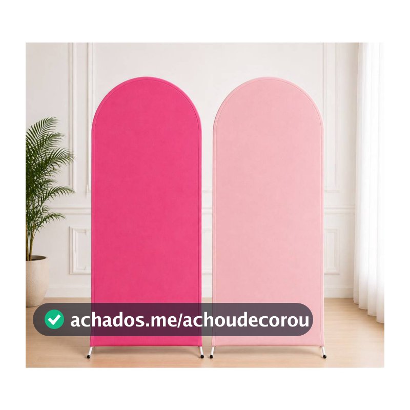 Capa para Painel Romano 2,00M X 1,00m Dupla Face para Festa Decoração de Eventos