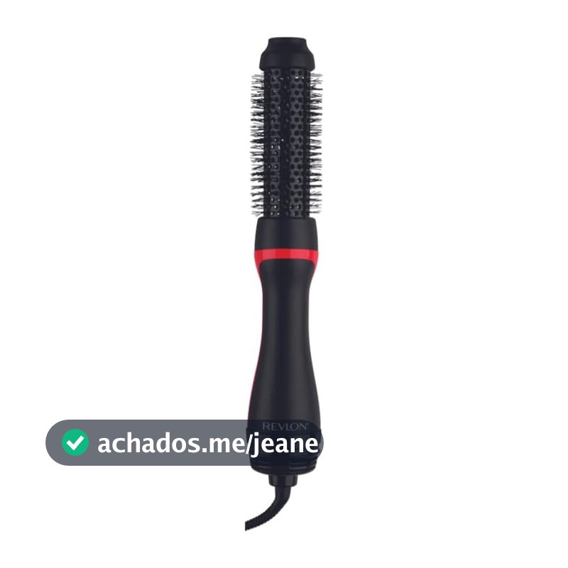 Escova Secadora Alisadora Revlon Root Booster 127v