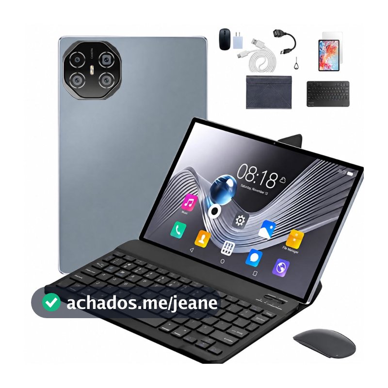 2026 NovoTablet Pad ULTIMATE 20 12GB 512GB Android 14 10.1'' Com Chamadas 16MP 32MP