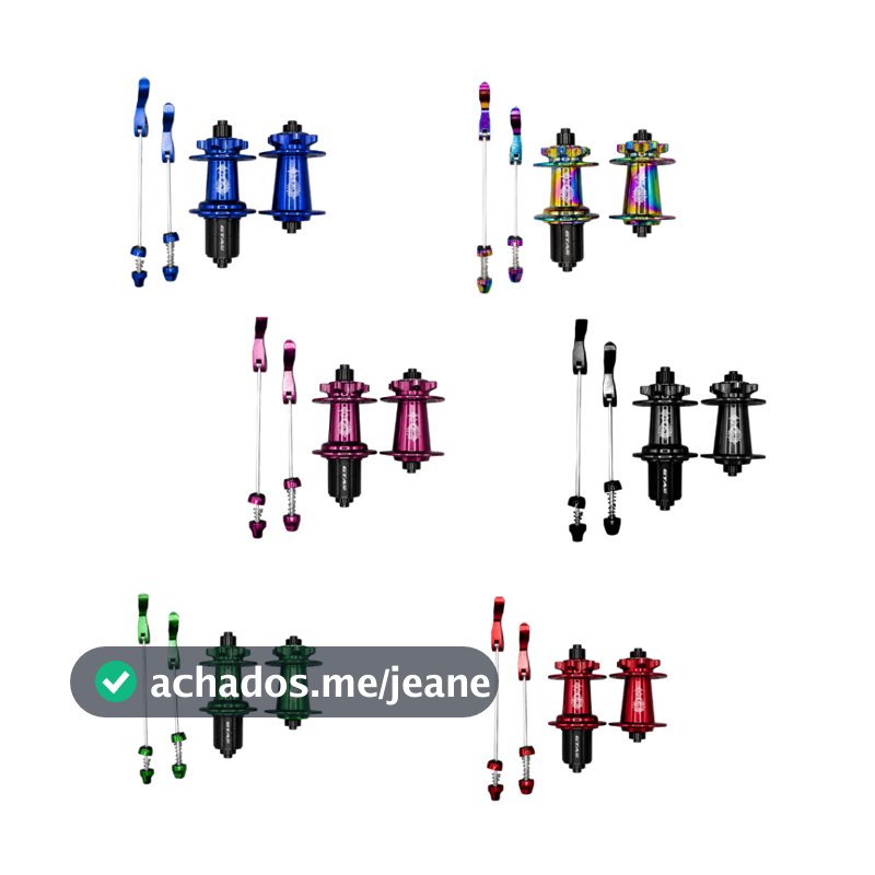 Par Cubo Barulhento Rolamento Cassete Aluminio Varias Cores GTA
