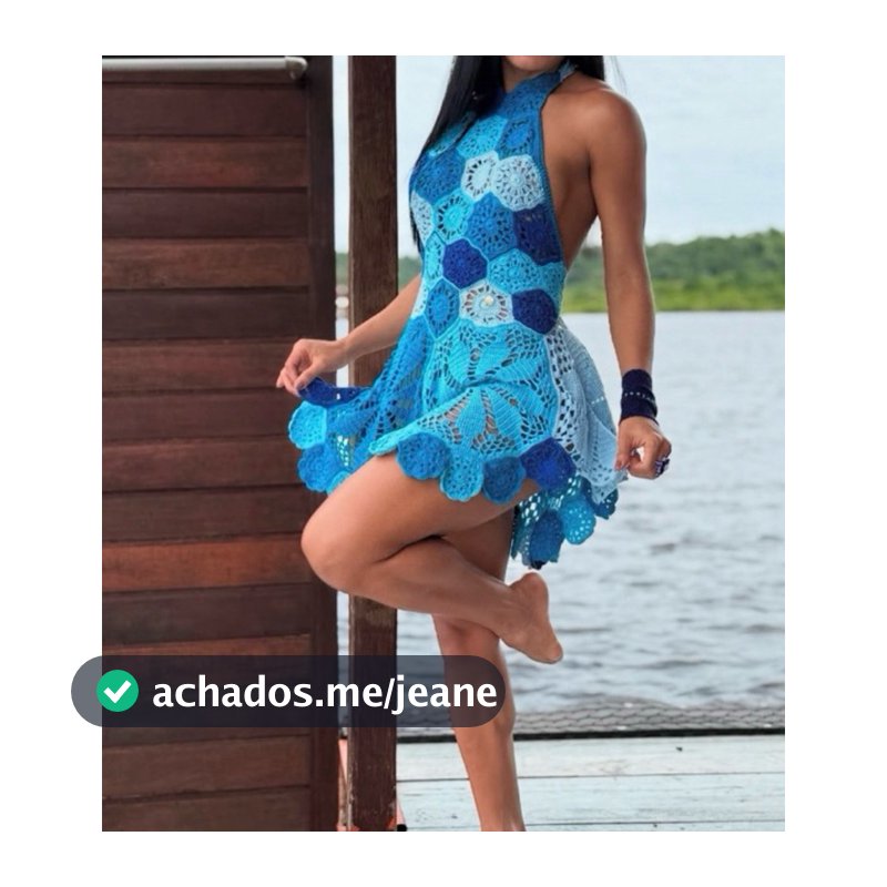 vestido florence - vestido de crochê