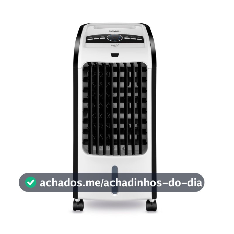Climatizador de ar portátil 4 funções com controle remoto Fresh Air - CL-03 - Mondial