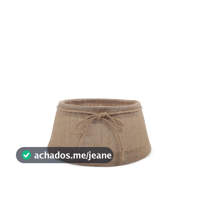 Saia Rigída para Árvore de Nalta de Juta 30CM | Natal Encantado