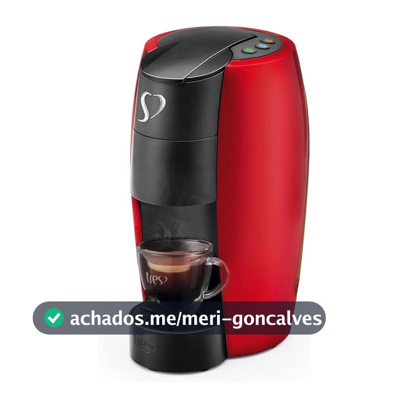 Cafeteira Espresso 3 Corações Lov Multibebidas Vermelha - 220V