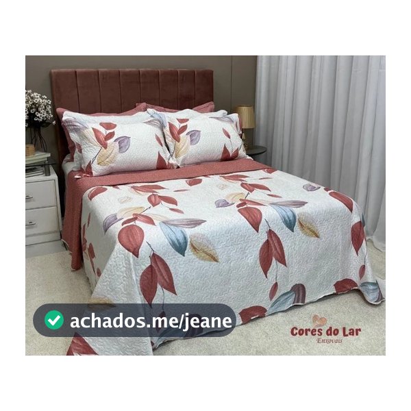 KIT COBRE LEITO 3 PECAS  CASAL DUPLA FACE ESTAMPAS VARIADAS