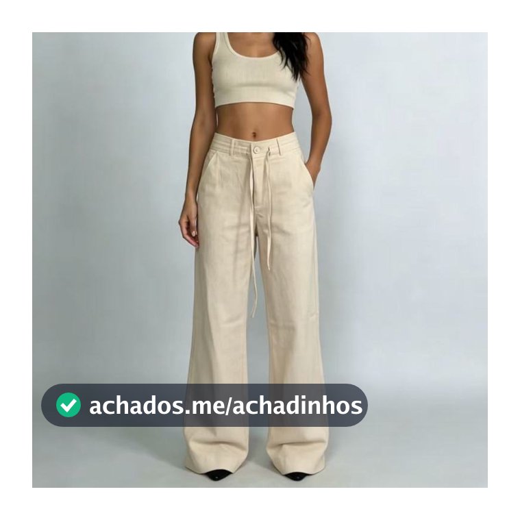 Calça Cintura média Versátil - Perfeita para Looks Casuais e Elegantes