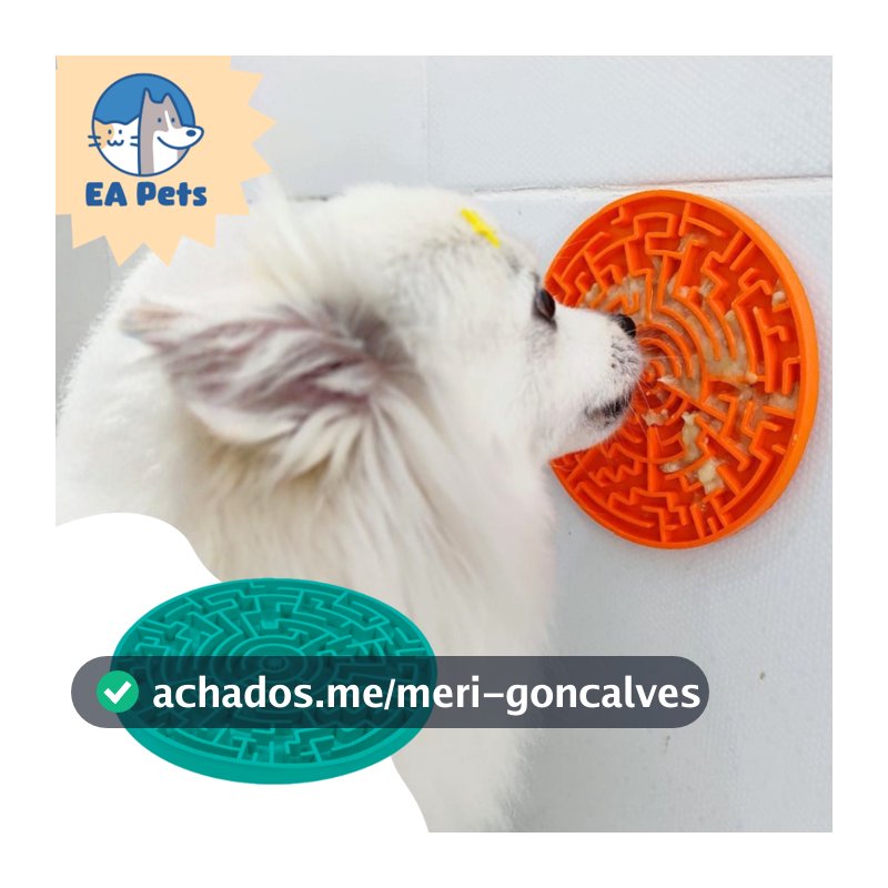 Tapete de Lamber Com Ventosas Da Pet Games Labirinto Divertido E Saudável Brinquedo Cão Cachorro