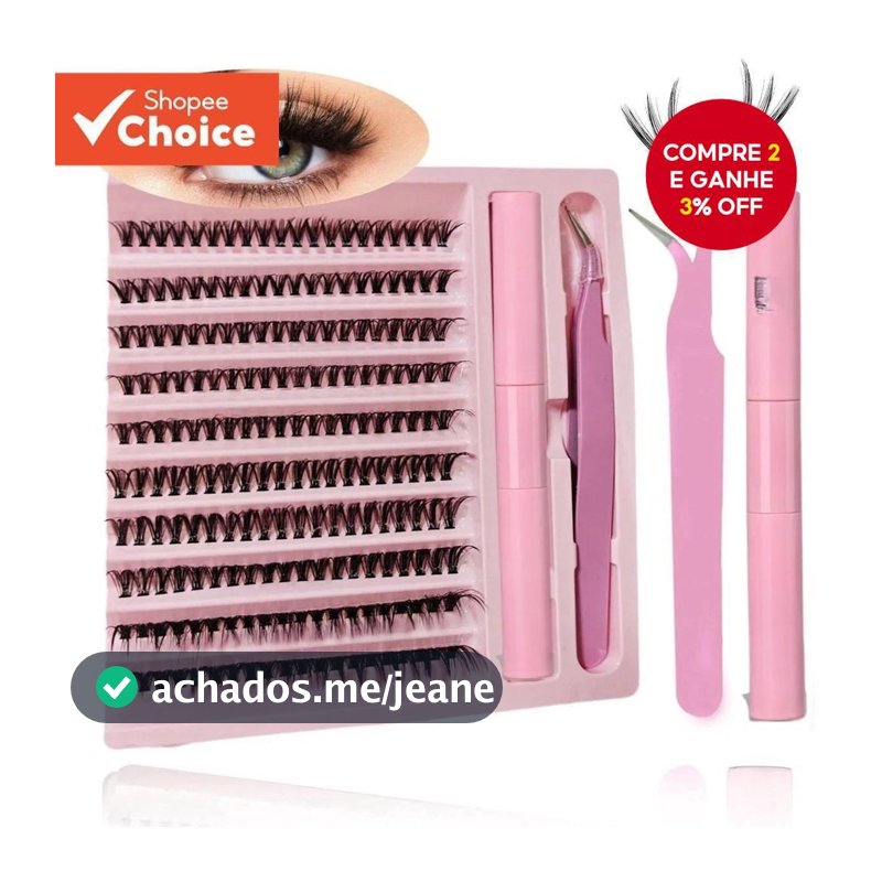 Conjunto De Cílios Postiços De Cluster Único De 200 Unidades-Rolo C , De Imitação De Vison , Comprimento De Mistura 10-1