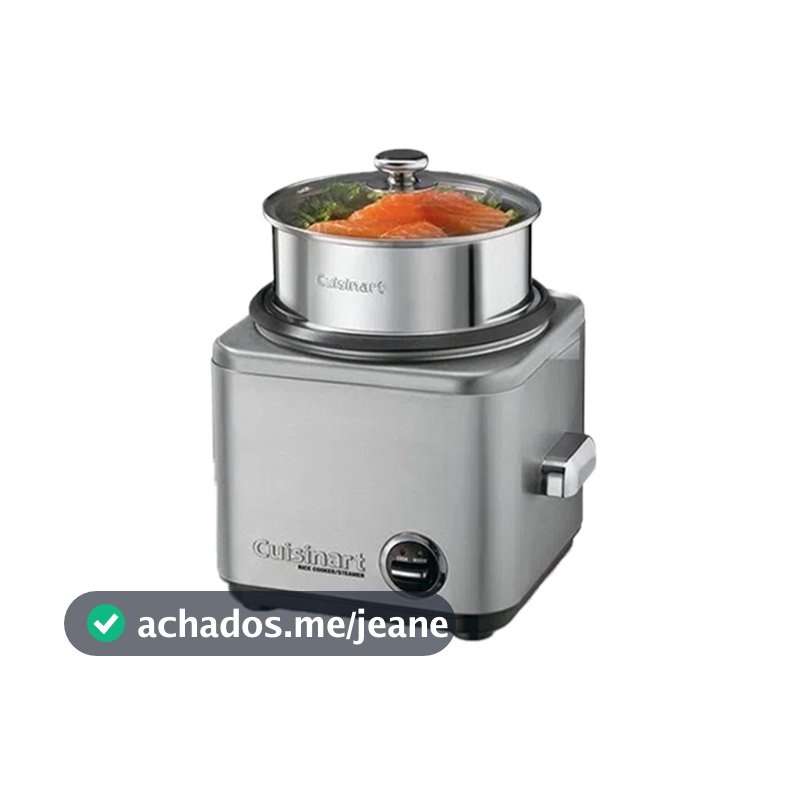 Panela Elétrica para Arroz em Aço Inox 127V Cuisinart – CRC-800BR