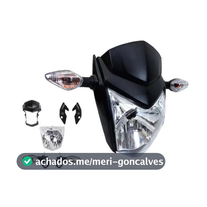 Frente da Honda  + PISCA  Cg Start Fan Cargo 125/150/160 (2014 a 2021) Titan 125/150 (2014 e 2015) - Padrão Original