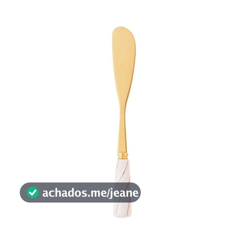 4 Espátulas Wolff de Aço Inox Branco