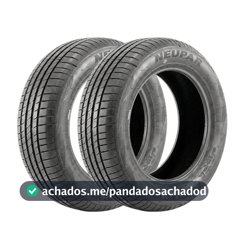 Kit 2 Pneus 185/60 R15 Neupar EcoSync V7 84H Aro 15 Novo