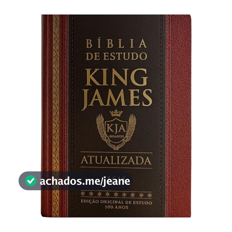 Bíblia de Estudo King James Atualizada | Hipergigante | Full Collor | Capa Dura