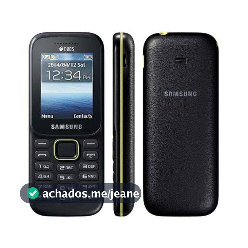 Sansung SM- B315E CELULAR Simples Para Idosos Ou Rural — Dual Sim Tela 5.08 Câmera Fm