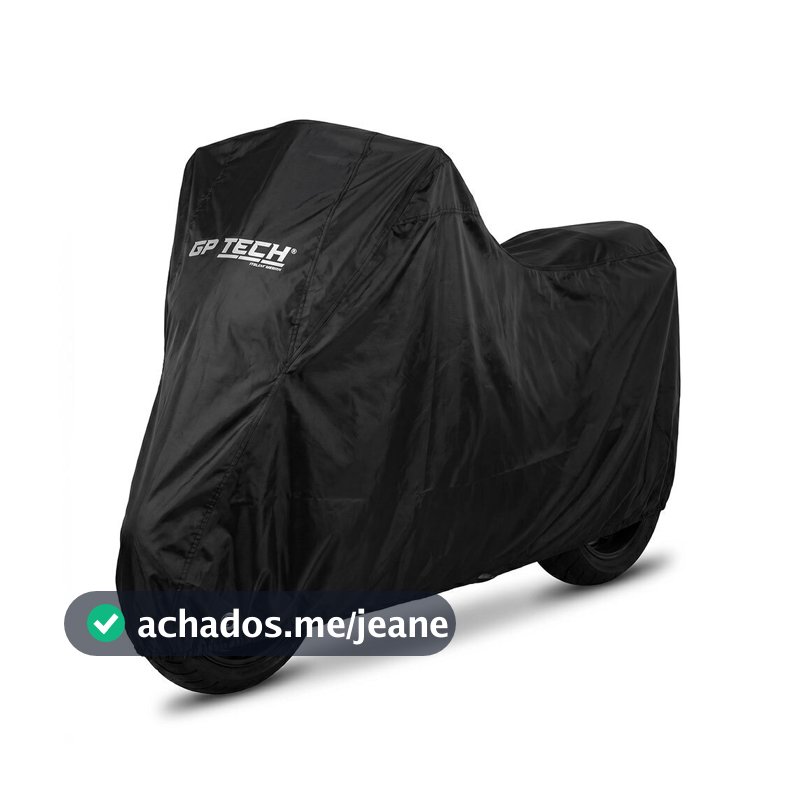 CAPA COBRIR MOTO GP TECH OXFORD PRETA IMPERMEÁVEL