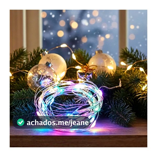 30 Kit Fio De Fada De Led Colorido 2m Para Decoração De Natal Festa Ano Novo Casamento Luz Promoções