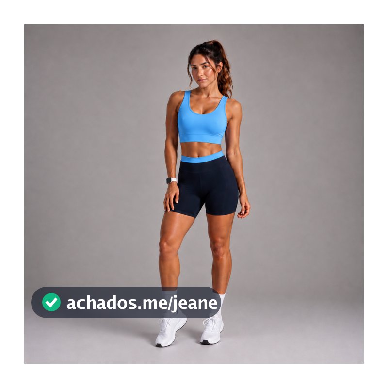Conjunto Bicolor Fitness  Zero Transparência