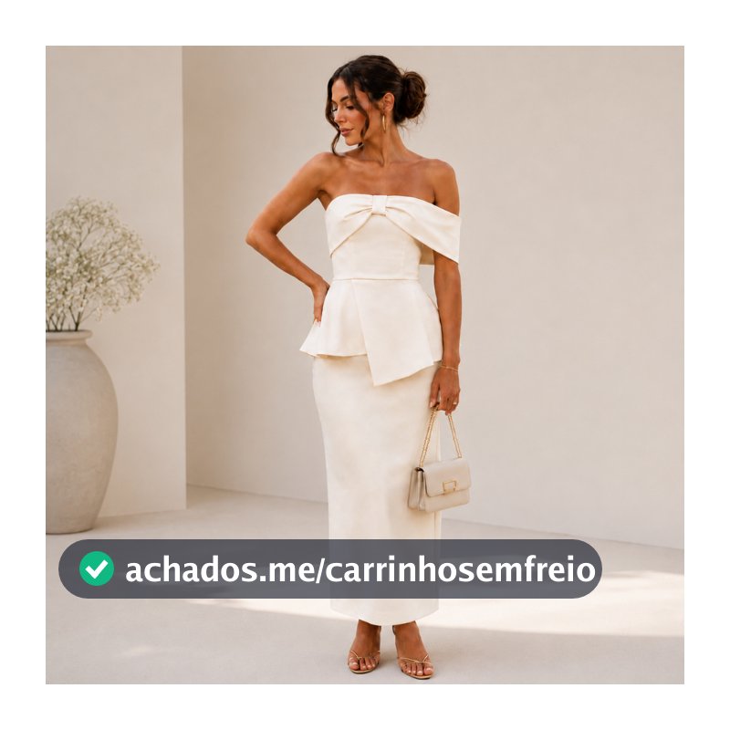 Vestido Longo Feminino Tomara Que Caia De Alfaiataria Com Forro e Fenda Elegante Alfaiataria Premium