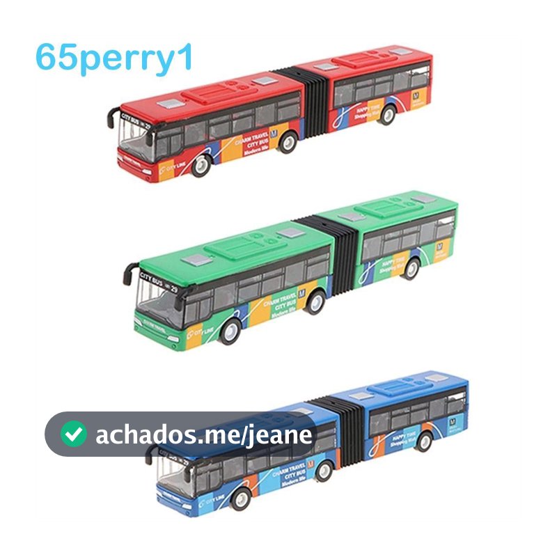 Diecast Ônibus Brinquedo Carro Modelo Presentes Para Menino Aniversário 4 Rodas Veículos De Articulado