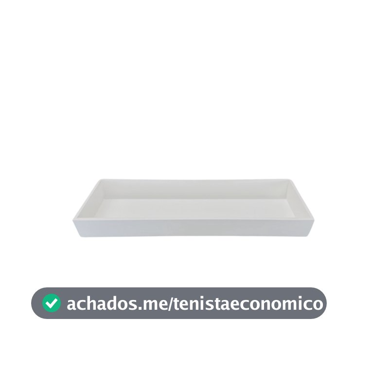 Bandeja branca mdf mult uso