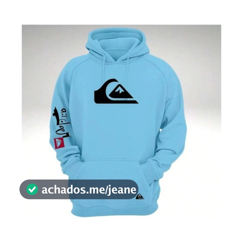Moletom Blusa De Frio Agasalho Capote Quiksilver Unissex