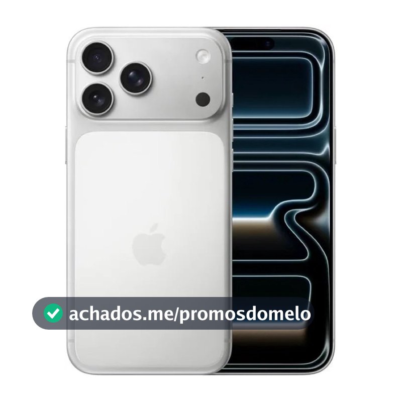 iPhone 17 Pro Max 1TB/ 512GB/ 256GB Exposição - Vitrine Bateria 100% e Garantia - Envio Rapido