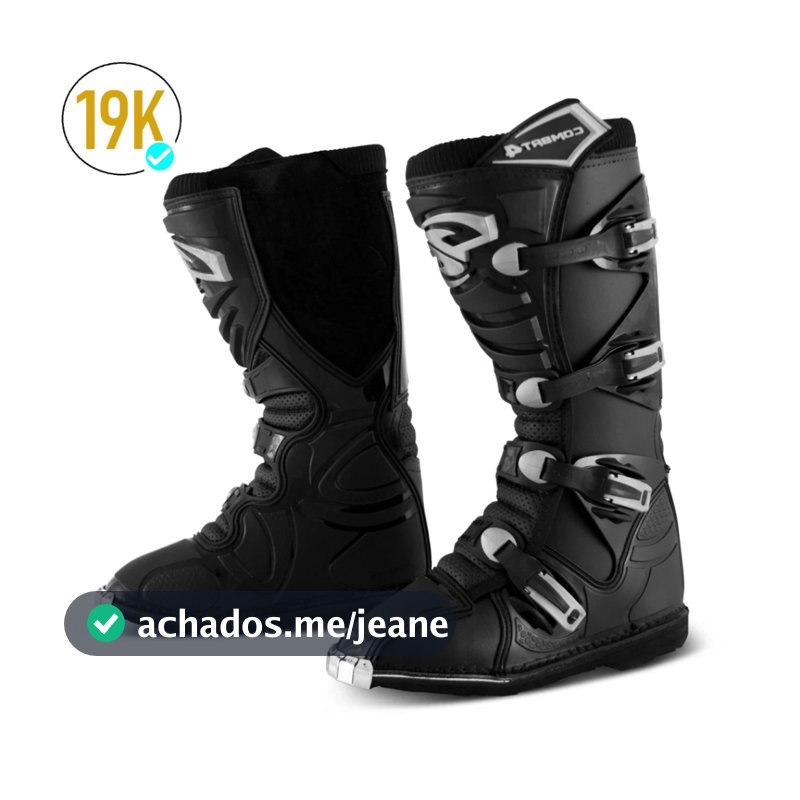 BOTA PARA MOTOCROSS ENDURE RALLY TRILHA OFFROAD BARRO PISTA CORRIDA PROTORK MODELO COMBAT 4 ORIGINAL