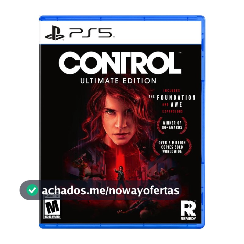 Control Ultimate Edition PS5 Midia Fisica