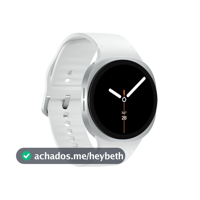 Smartwatch Samsung Galaxy Watch 8 LTE, 40mm - Prata