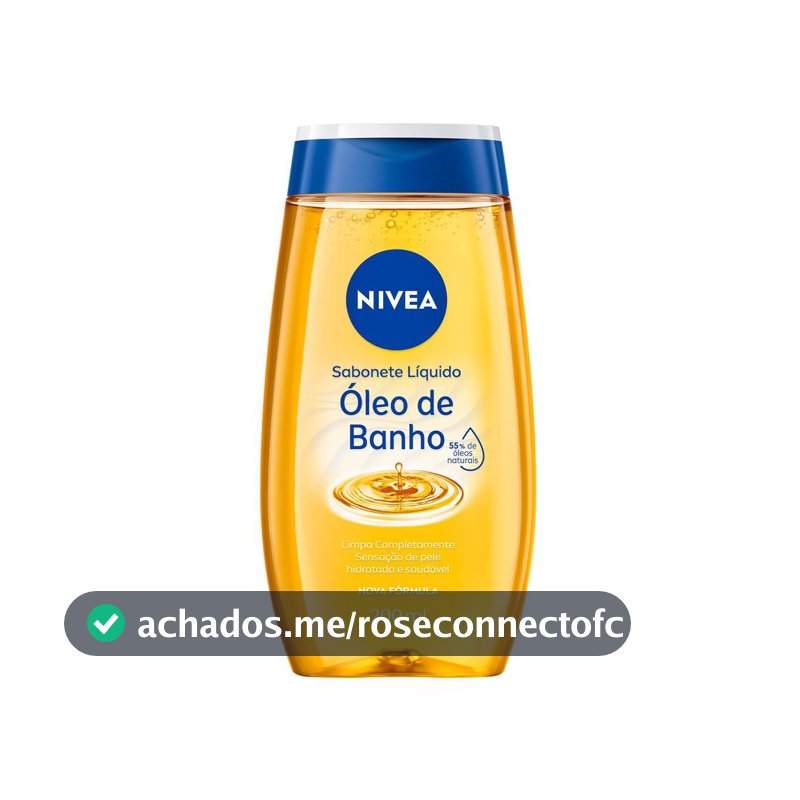 Sabonete Líquido Corporal Óleo de Banho Nivea 200ml
