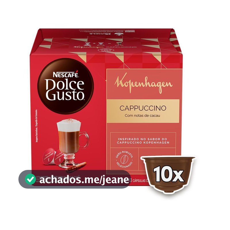NESCAFÉ Dolce Gusto Kopenhagen Cappuccino 10 cápsulas