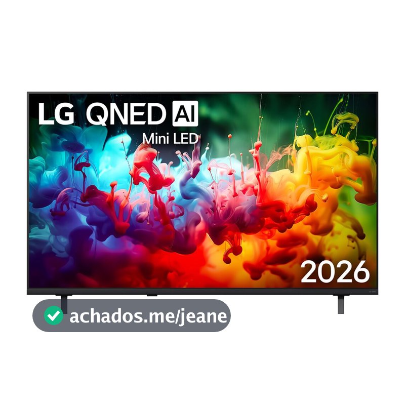 Smart TV LG QNED Mini LED AI 4K QNED70 55 polegadas 2026