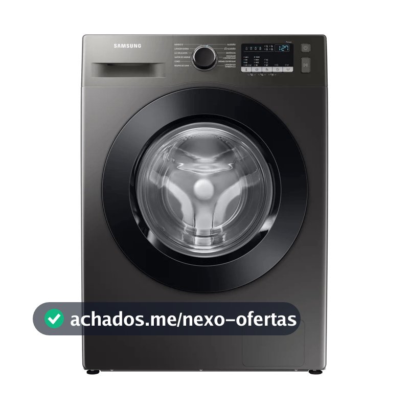 Lavadora Digital Inverter Samsung  WW11T Inox 11kg