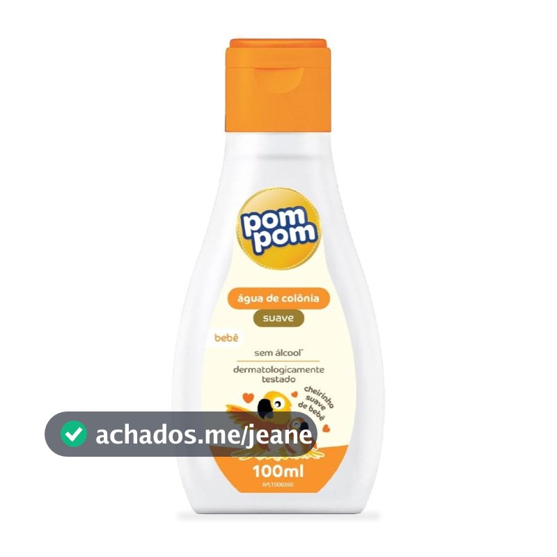 Água De Colonia Pom Pom 100ml