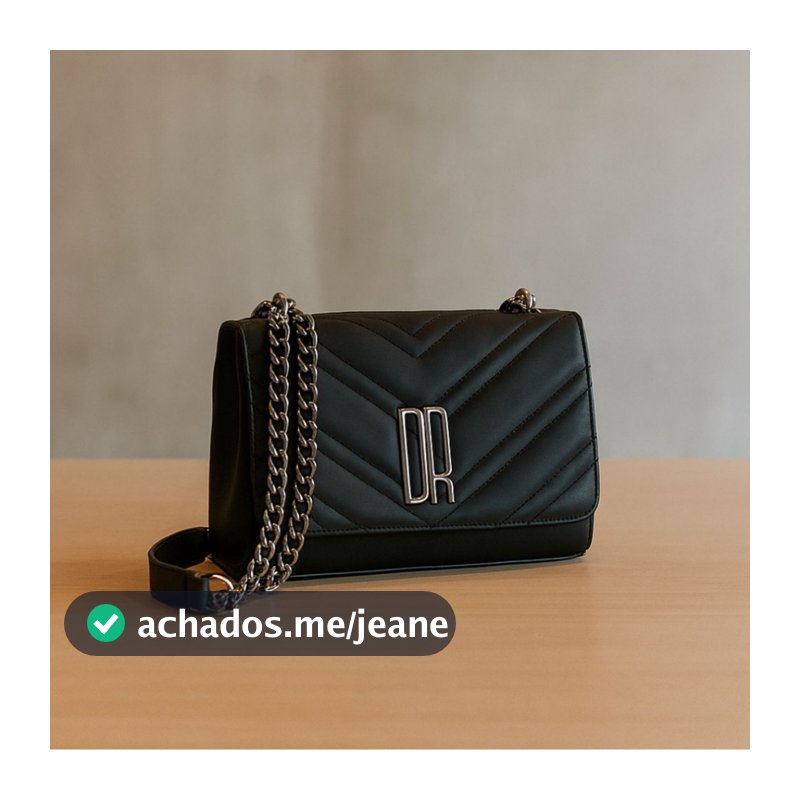 Bolsa Feminina Transversal Pequena De Lado Alça De Corrente Enviamos Rápido