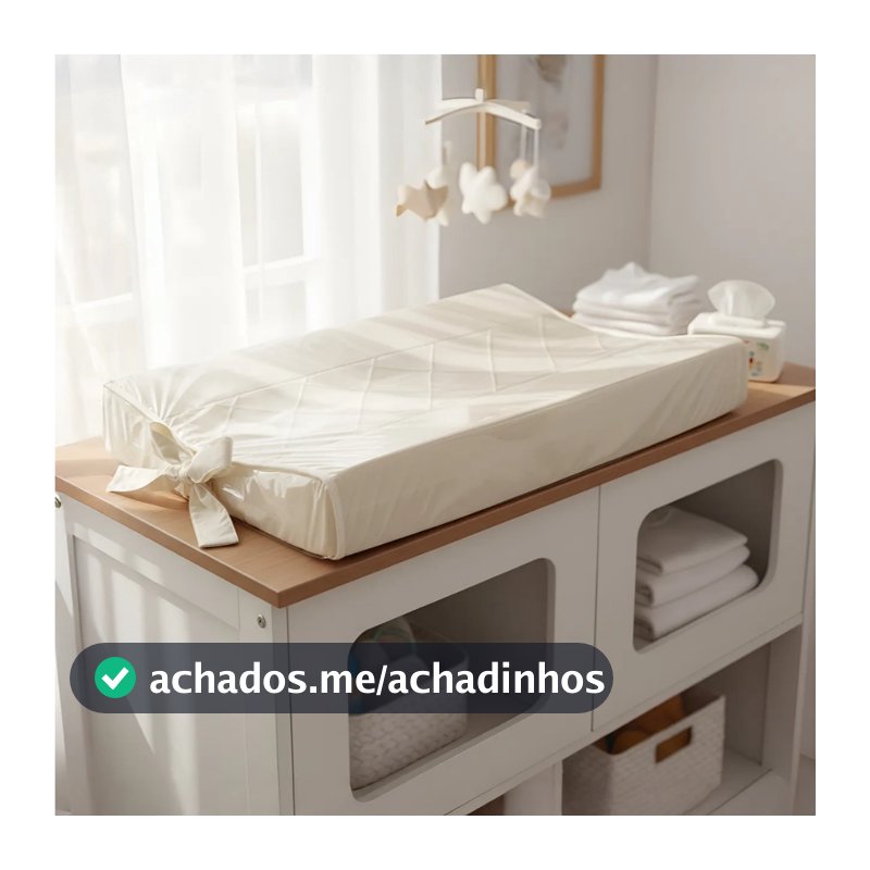 Trocador Americano Anatômico Plastificado De Comoda Luxo