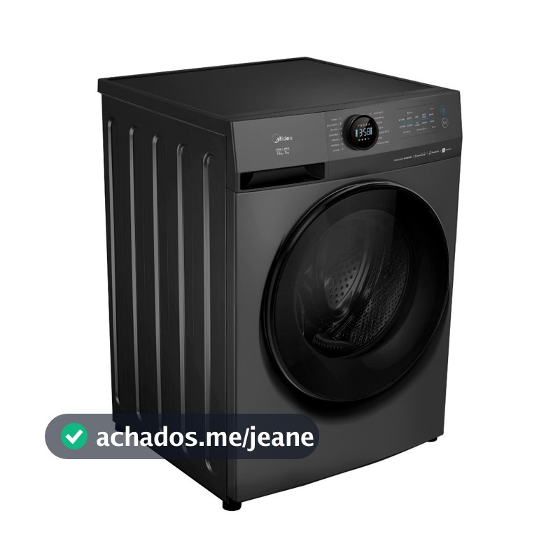 Lava e Seca Midea Slim HealthGuard Inverter MF201D110WB 11Kg