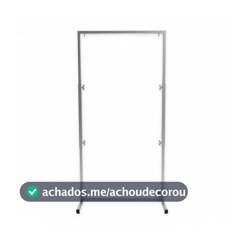 Estrutura de Metal Retangular Painel de Decoração Festas Aniversário Pegue e Monte Resistente