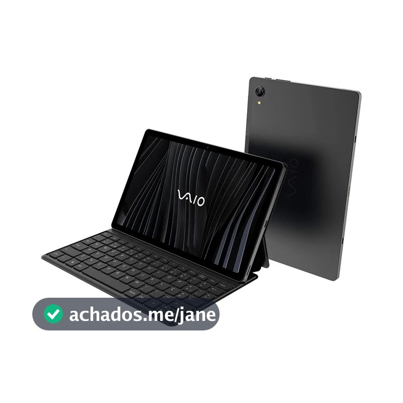 Tablet Vaio Tl10 128GB 4GB 4G + Teclado Magnético 10,4” Preto