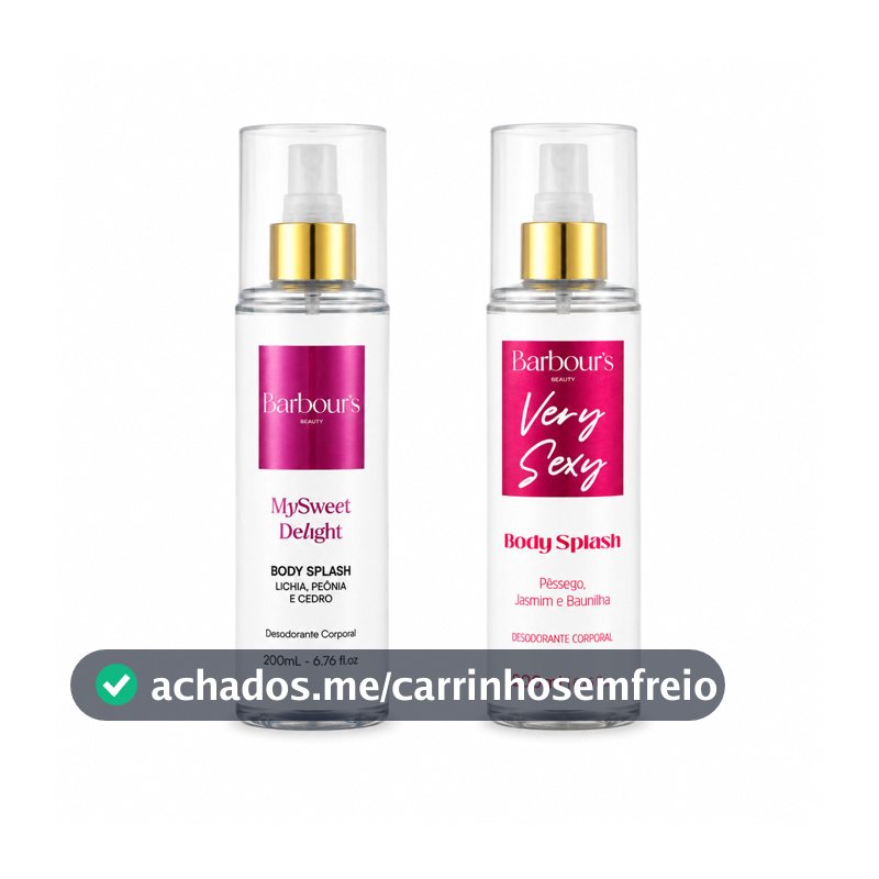 Kit Feminino Barbours com 2 Body Splash 2222