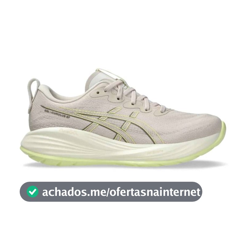 Tênis Asics Gel-Cumulus 27 - Feminino - Bege