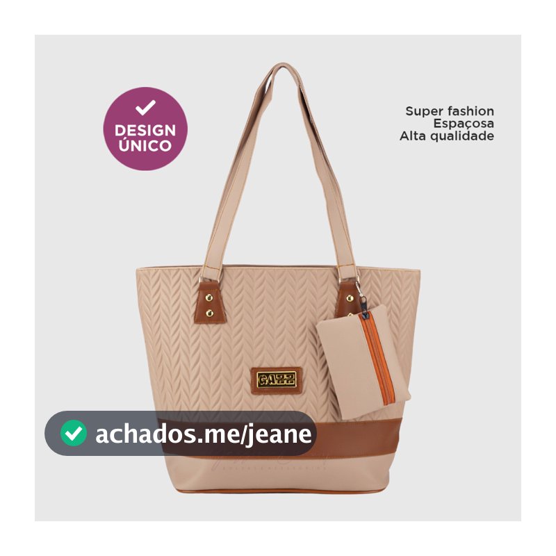 Bolsa Feminina Média Grande De Ombro Florida Barata Forrada + Porta Moedas Promoção