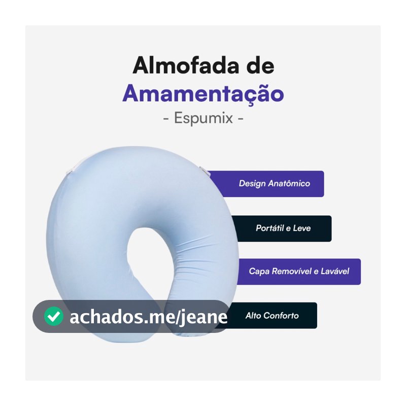 Almofada Amamentação Travesseiro Nasa Para Amamentar Envio Rápido