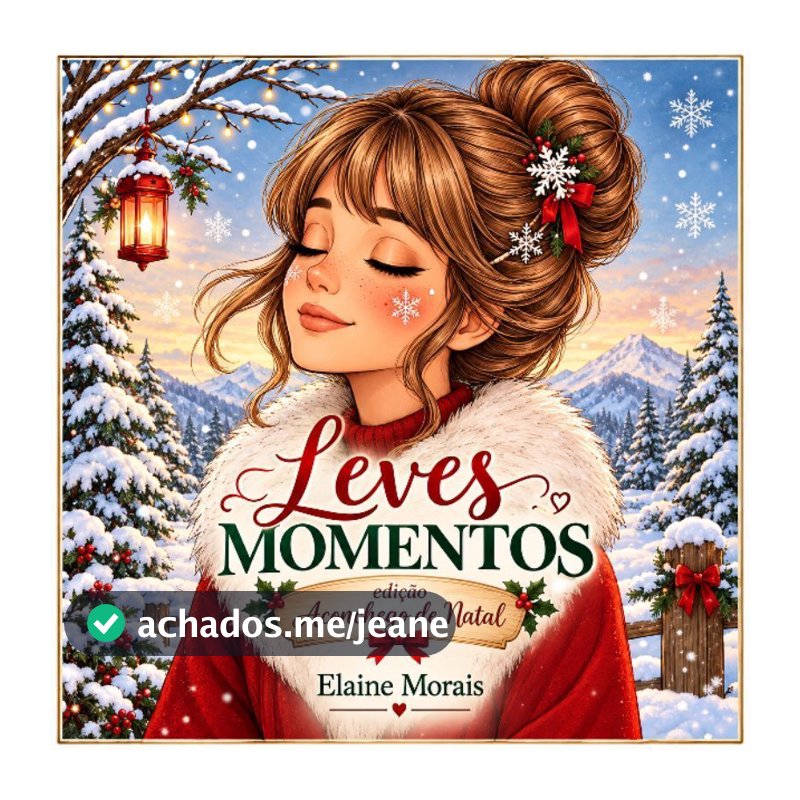 Livro Leves momentos edição aconchego de Natal