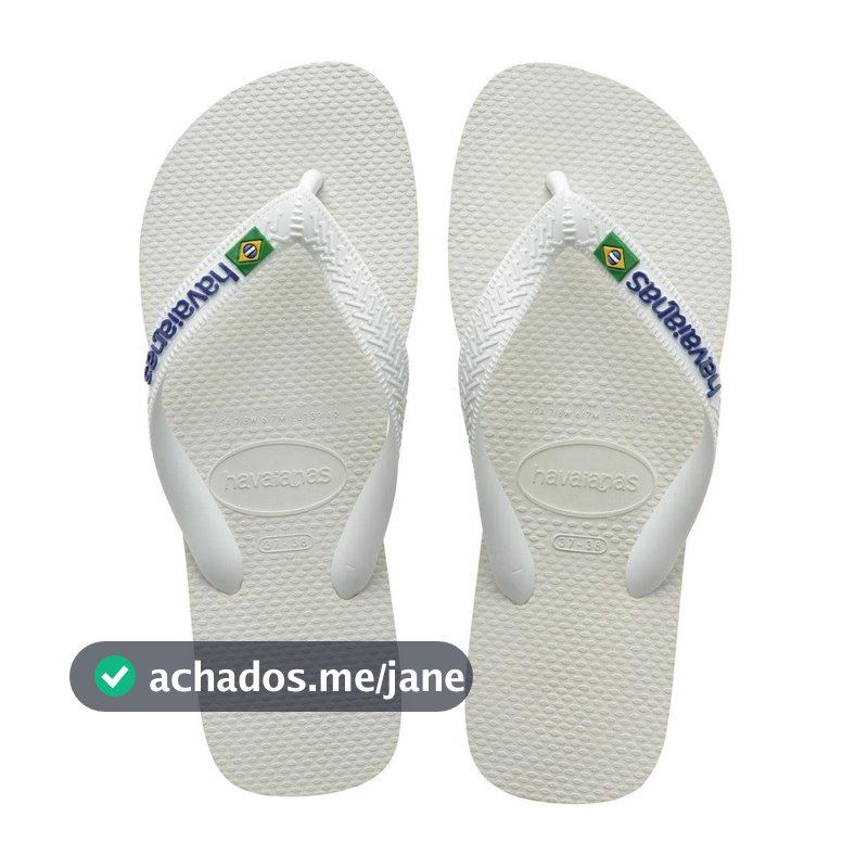 Chinelo Havaianas Brasil Logo